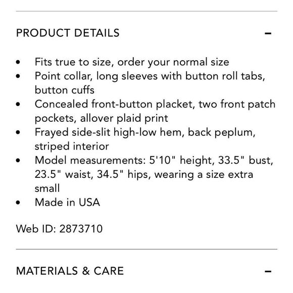 Bella Dahl Long Sleeve Button Roll Tab sleeves High-Low Frayed Hem Made in 🇺🇸 - Picture 4 of 11